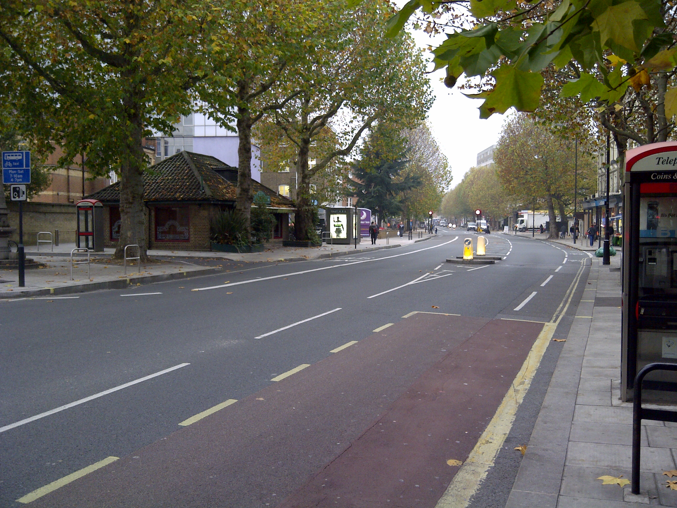 Archive photograph of King Street looking west, 2011